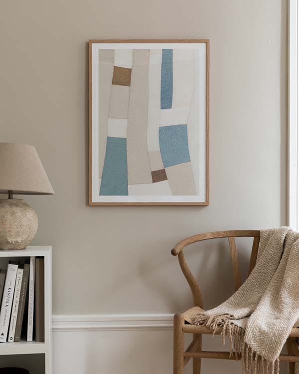 Textile Patchwork No2 Poster