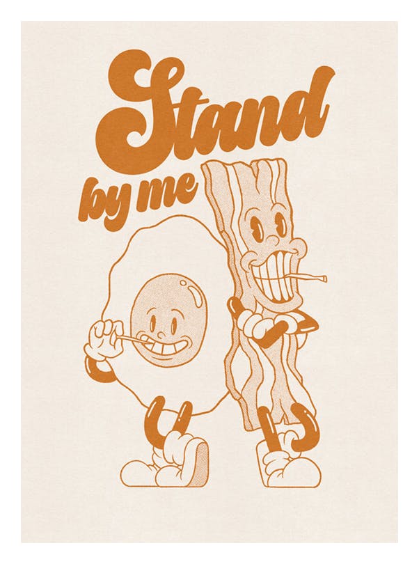 Stand by Me Plakat (30x40 cm)- Plakaty retro