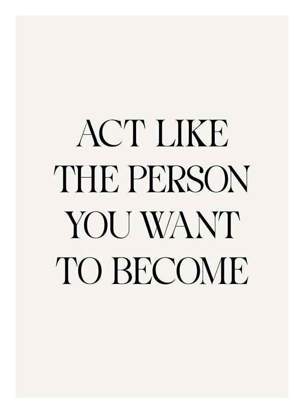 Prints - The Person Print (21x30 cm) - Nordic Retreat