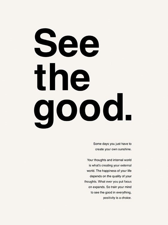 See the Good Poster 0