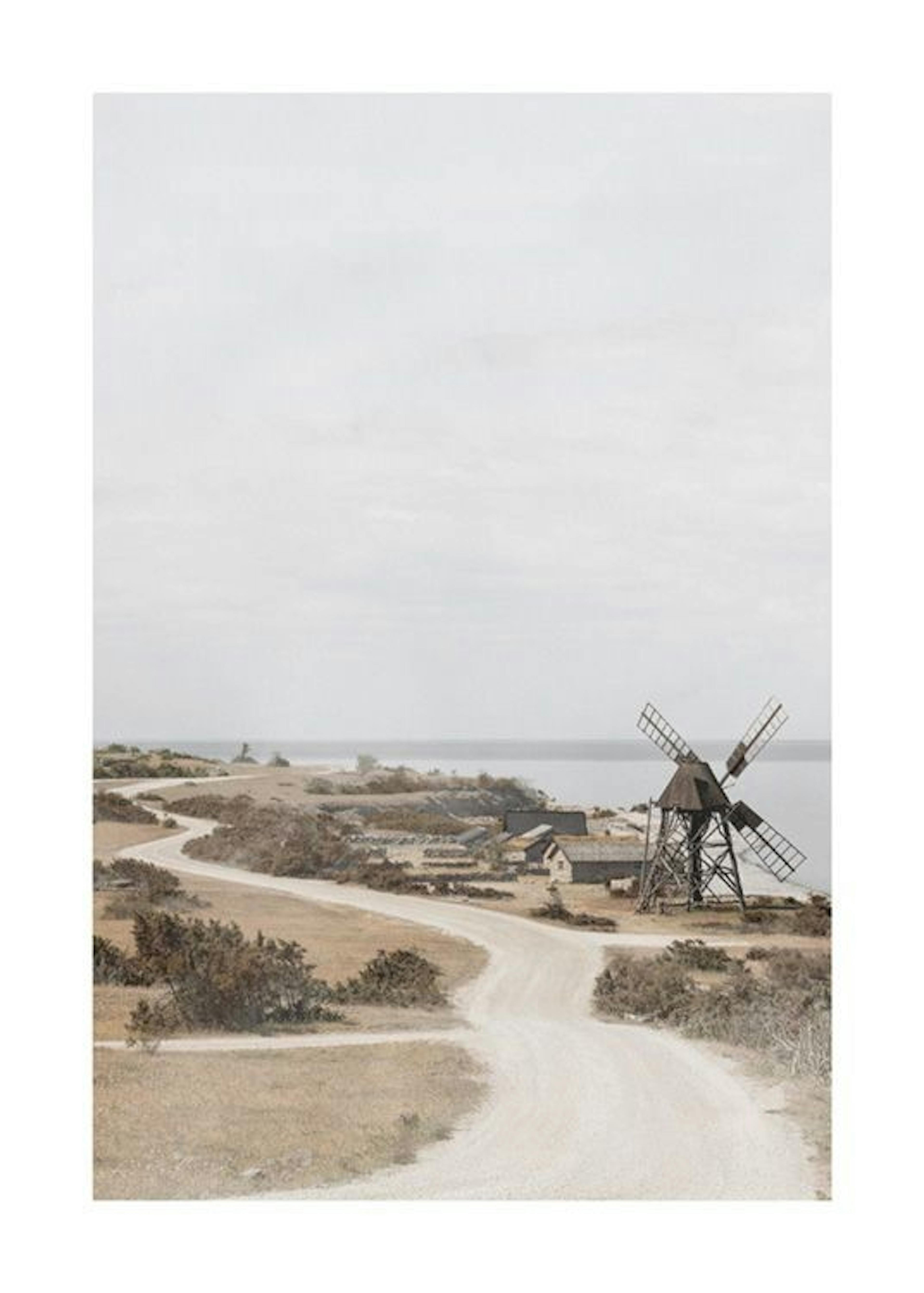 Barren Landscape Plakat 0