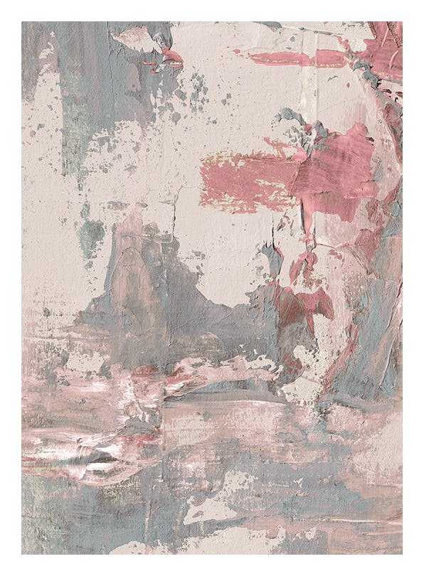 Raw Painting No1 Affiche (70x100 cm) - Whimsical Wonderland