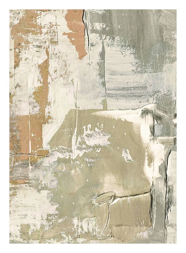 Raw Painting No2 Poster (70x100 cm) - Whimsical Wonderland