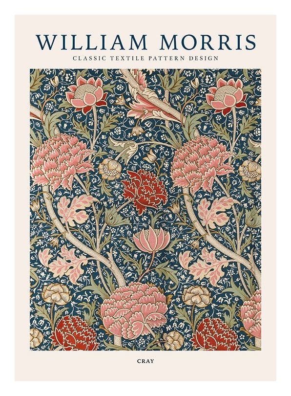 William Morris - Cray Plakat (50x70 cm)- Whimsical Wonderland