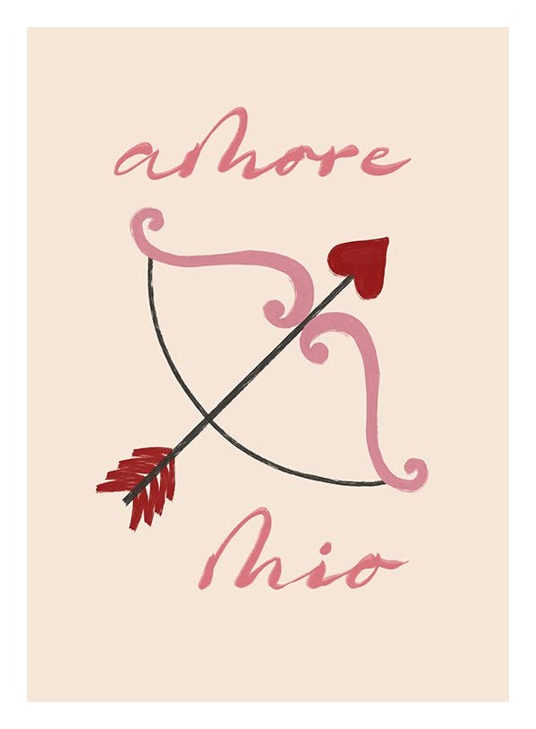 Amore Mio Poster (50x70 cm)