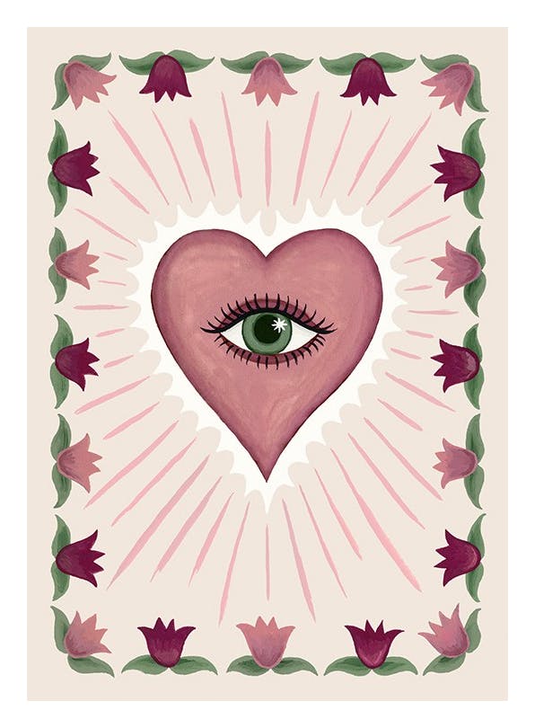 Eye of Love Poster (21x30 cm)