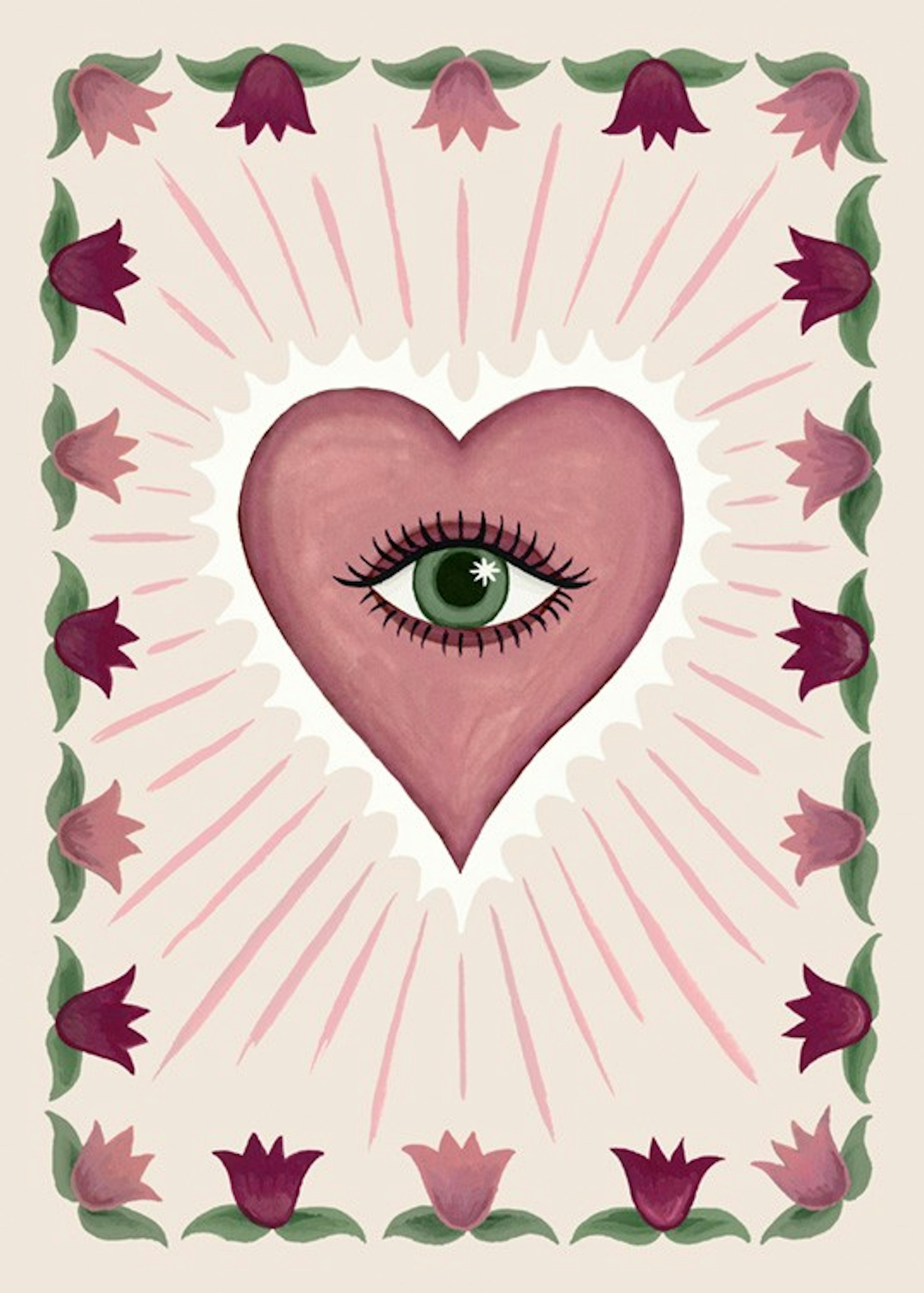 Eye of Love Plakat 0