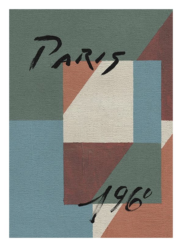 Art of 1960 Affiche (50x70 cm) - Retro Dreamscape