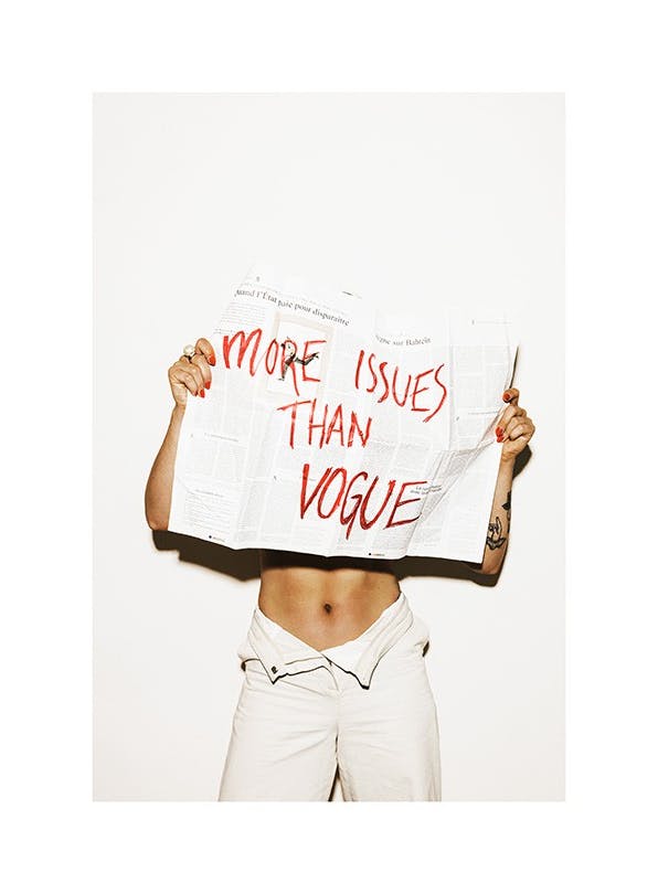 More Issues than Vogue Poster (50x70 cm) - Retro Dreamscape