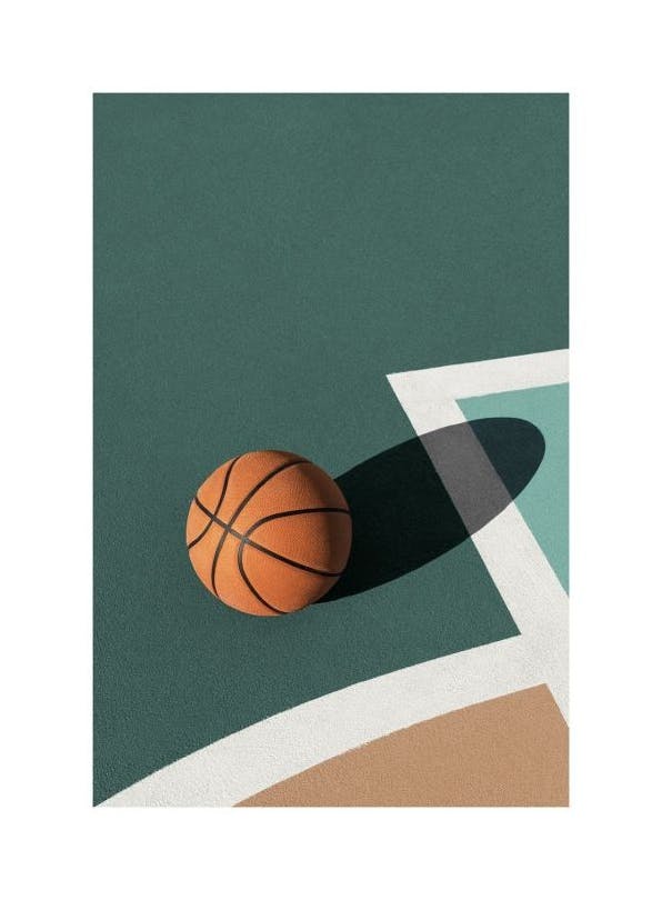 On Court Affiche (50x70 cm) - Posters de sport