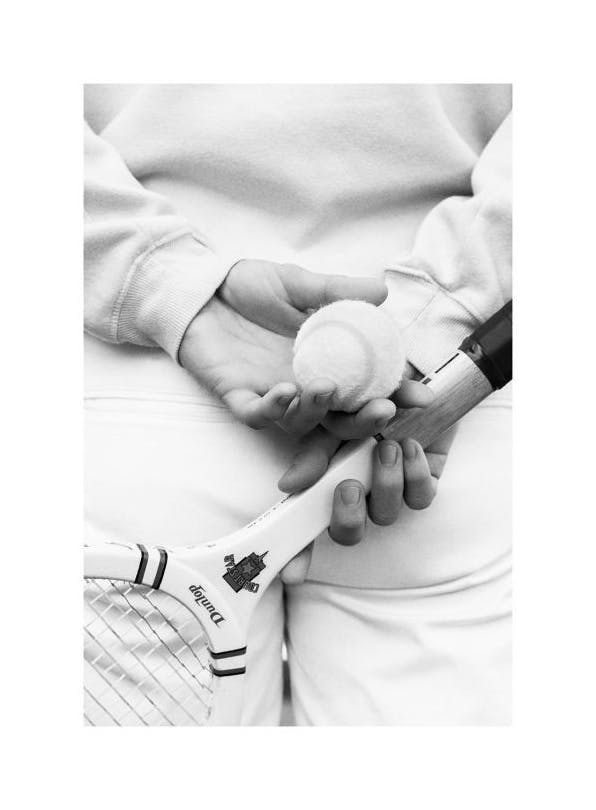 Tennis Player Affiche (30x40 cm) - Posters de sport