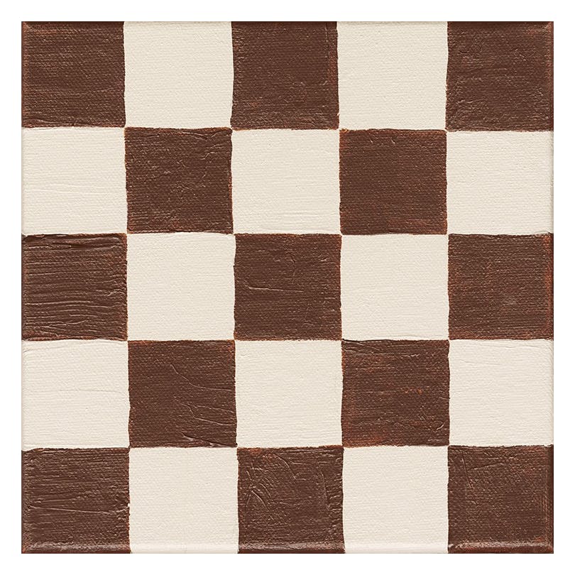 Checkered Square Poster (50x50 cm)