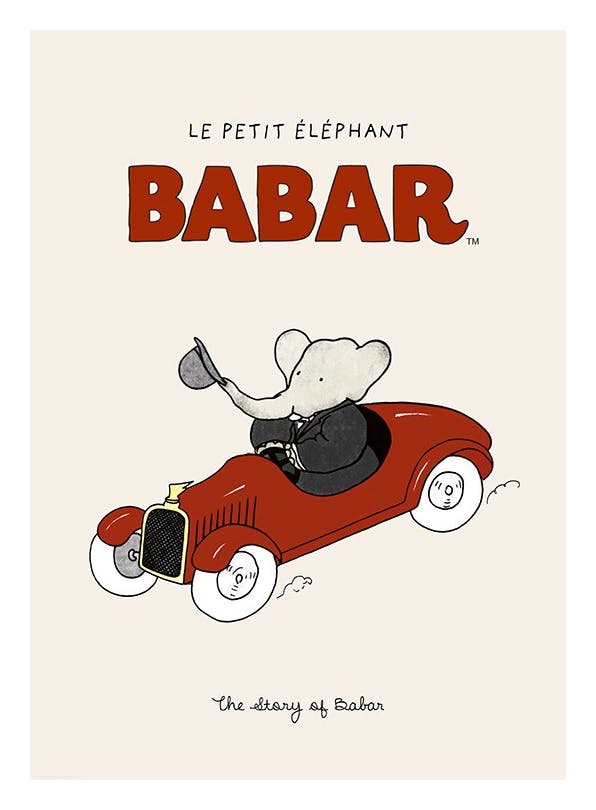 Babar - The Story of Babar Poster (50x70 cm)
