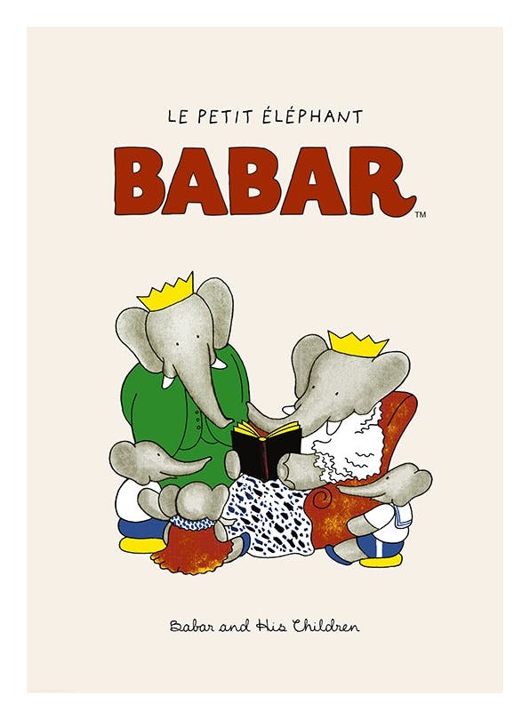 Babar - Babar and His Children Poster (30x40 cm)