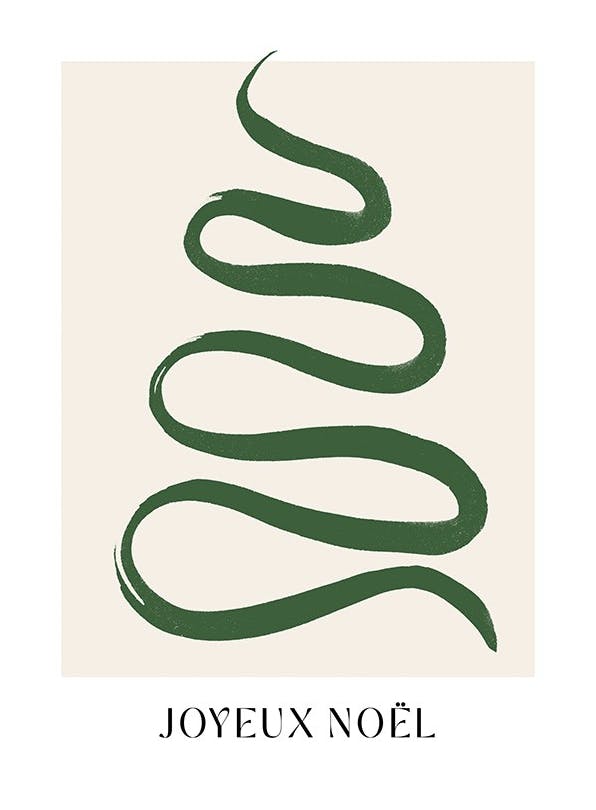 Joyeux Noël Affiche (30x40 cm) - Saisons