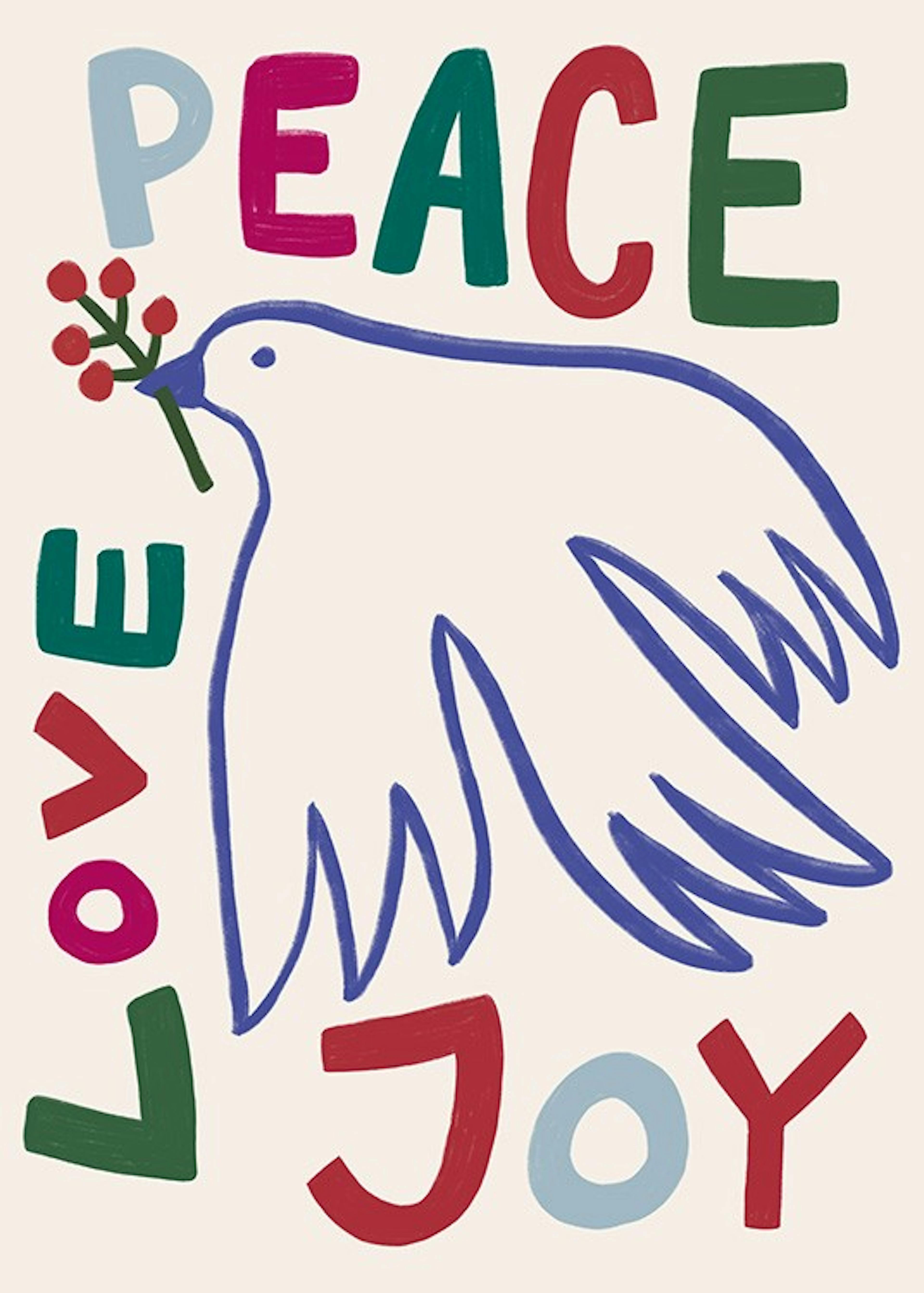 Peace Love Joy Print 0