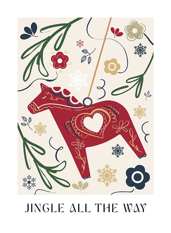 Prints - Jingle All the Way Print (13x18 cm) - Seasons