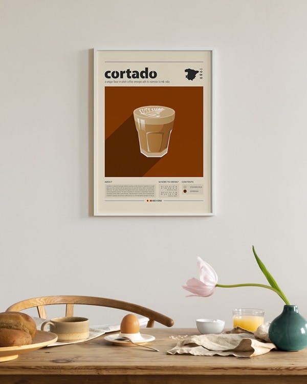 Cup of Cortado Poster