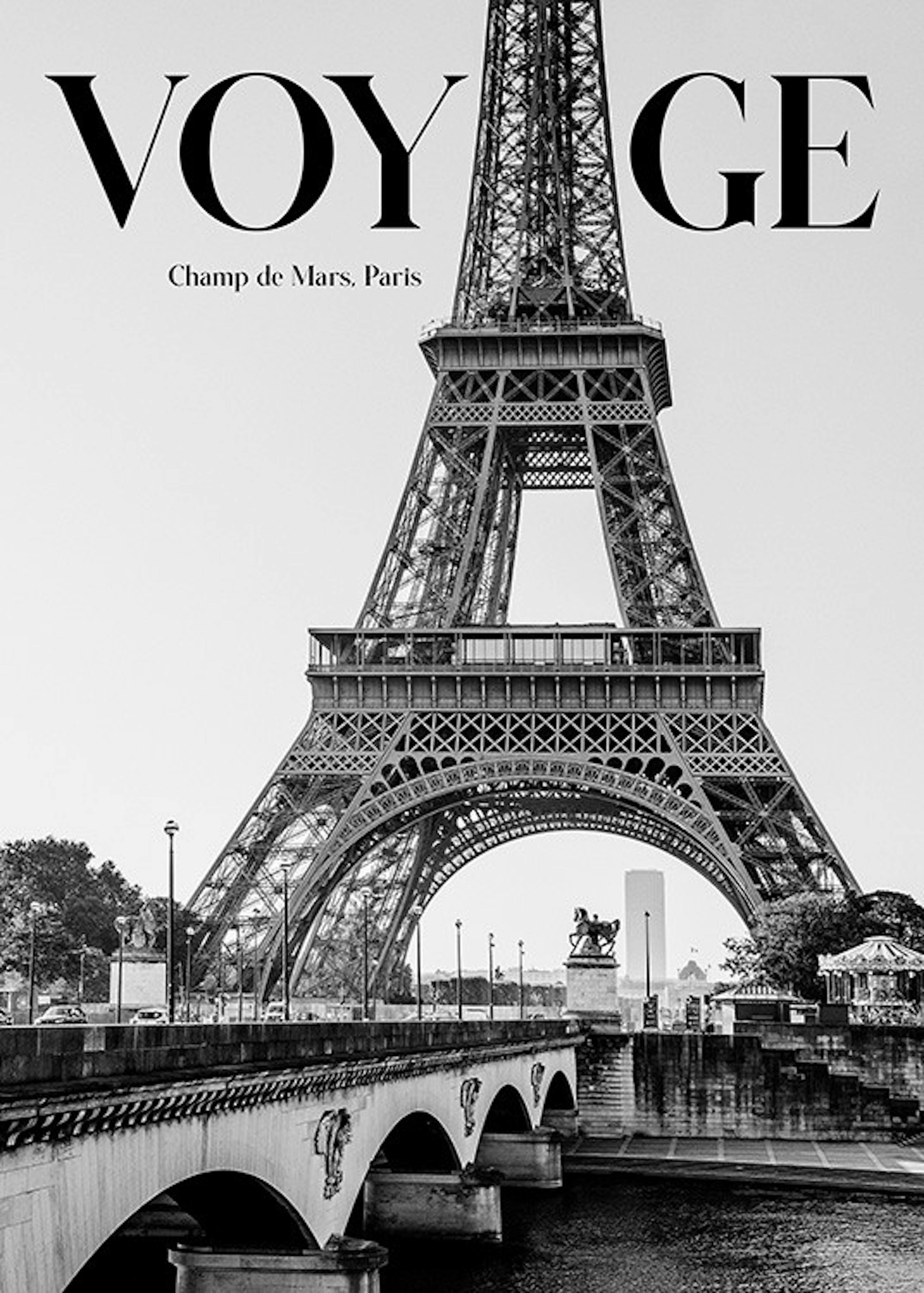 Paris Voyage Poster