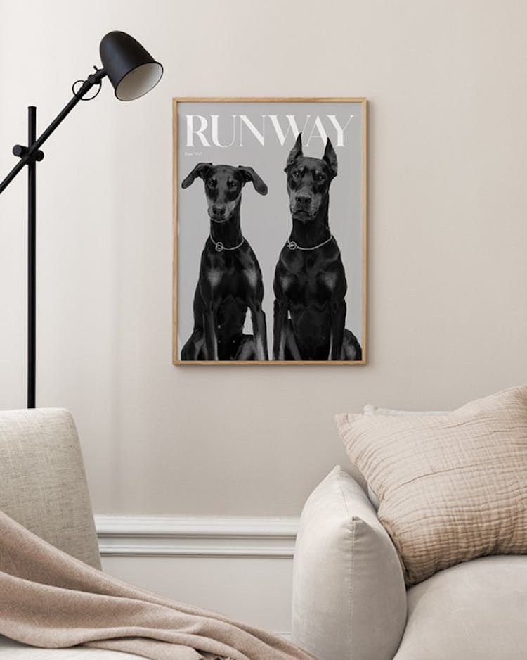 Runway Dogs Poster
