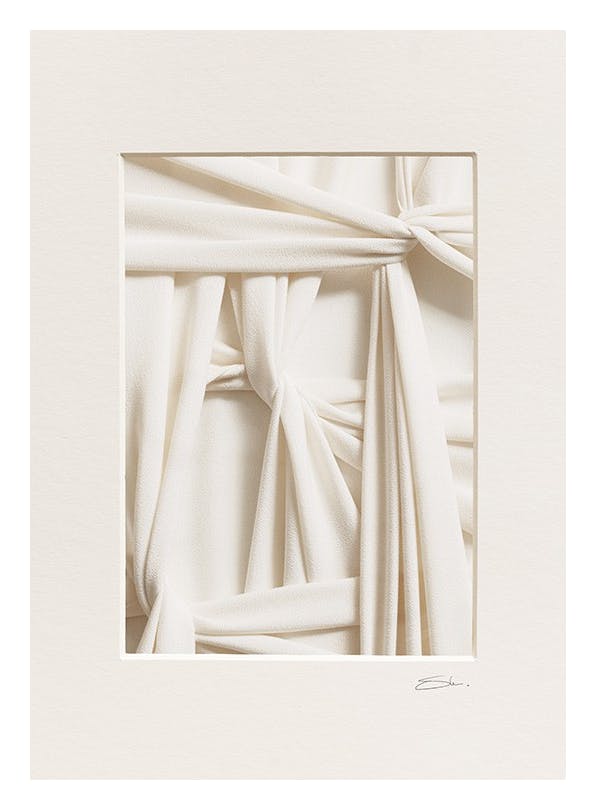 Tactile Fabric No1 Plakat (21x30 cm)- Sztuka abstrakcyjna