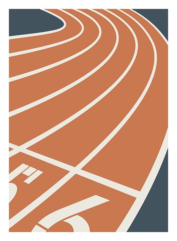 Ready Set Go Poster (50x70 cm) - Bestseller