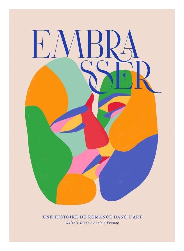 To Kiss Poster (50x70 cm) - Grafikposter