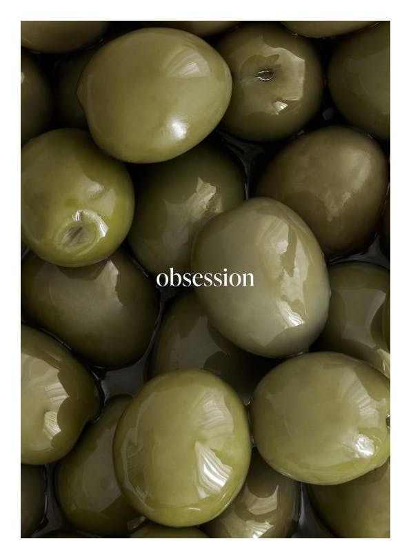 Olive Obsession Poster (50x70 cm)- Poster per la cucina