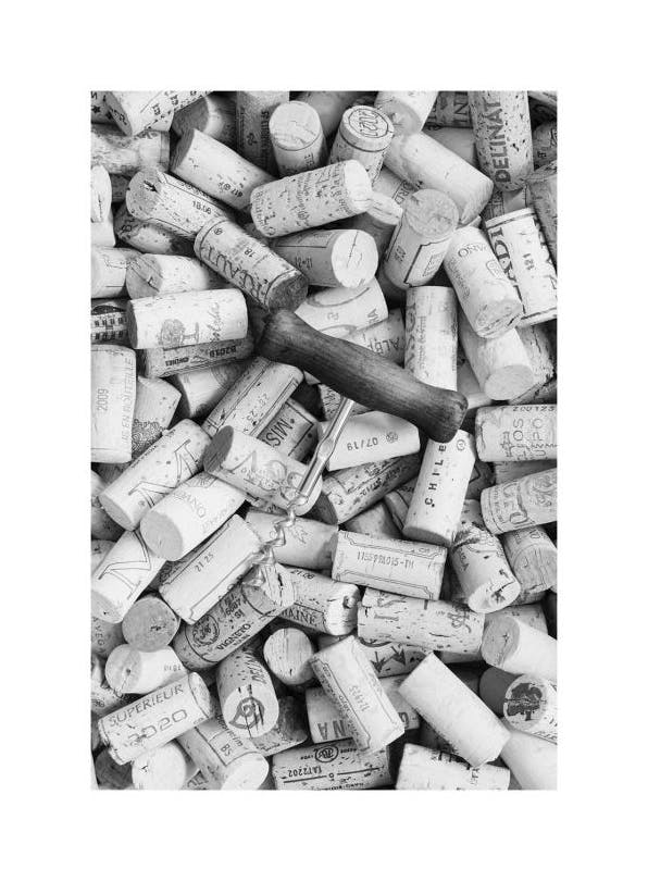 Wine Corks Poster (50x70 cm)- Poster di Vini & Cocktail