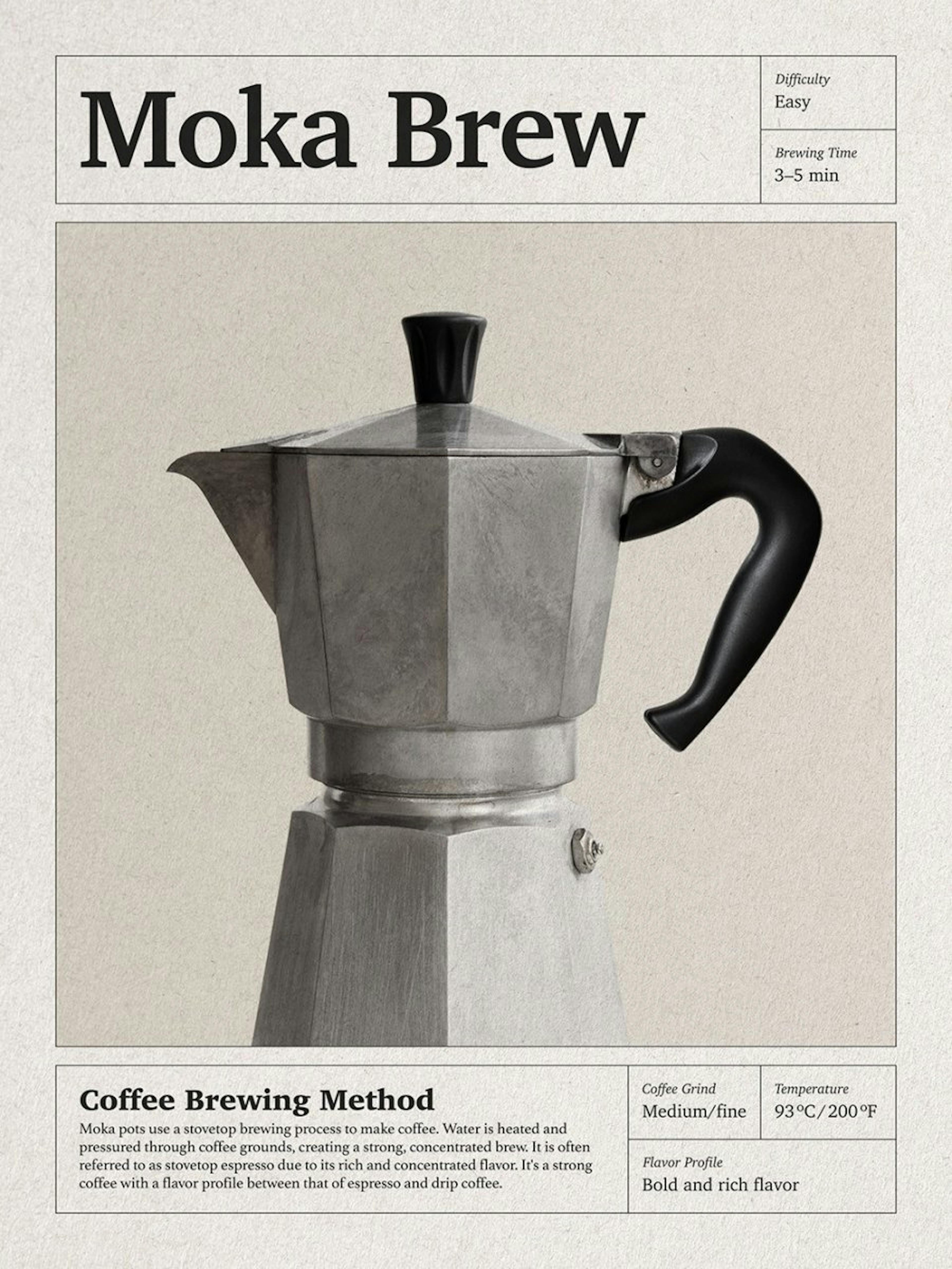 Moka Brew Print 0