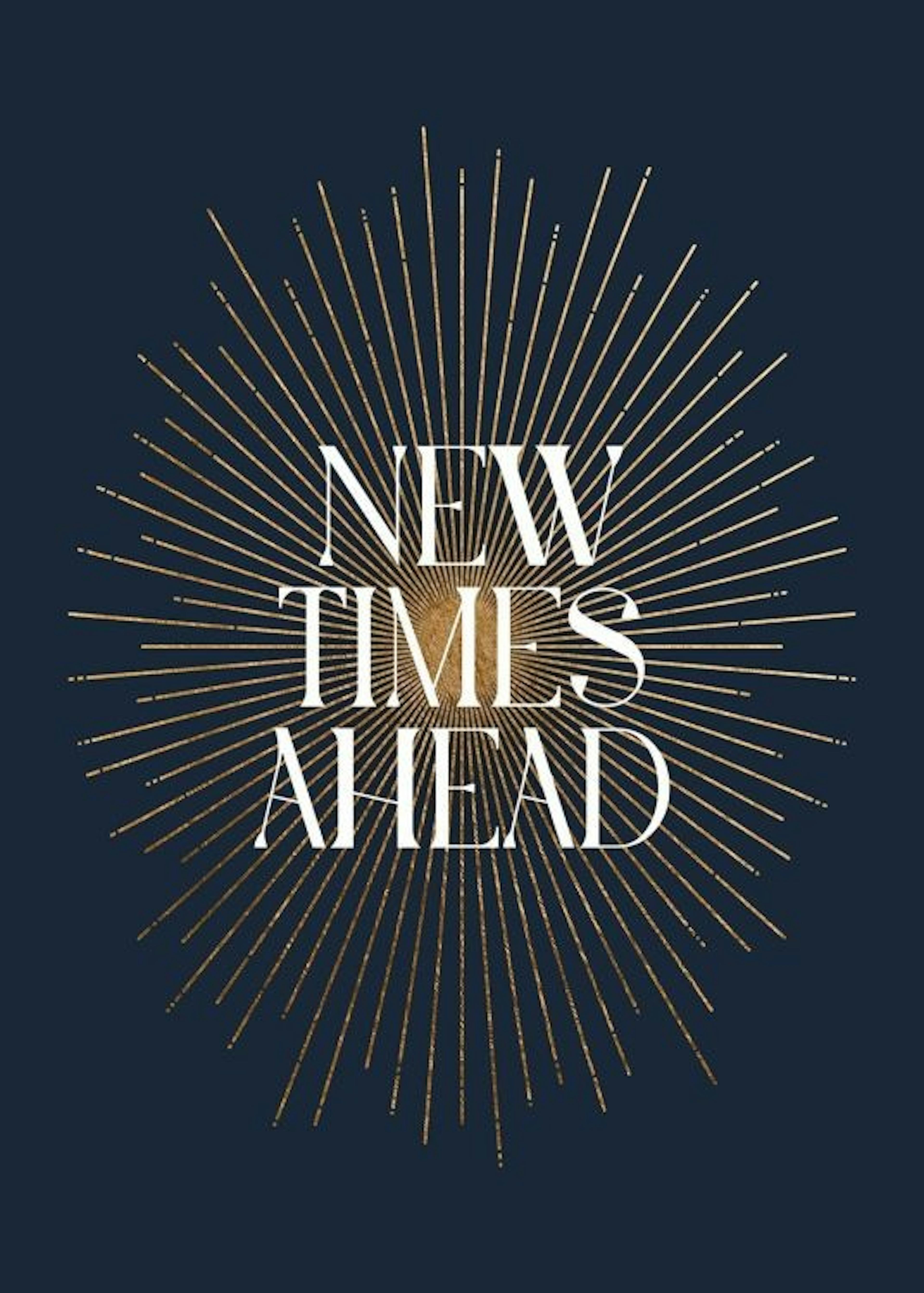 New Times Ahead Poster 0