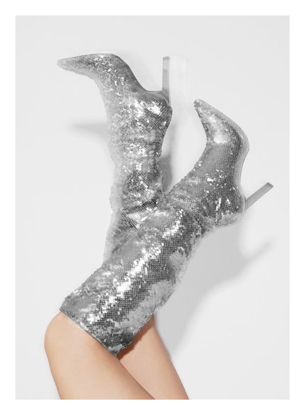 Prints - Sparkling Boots Print (50x70 cm) - Fashion posters