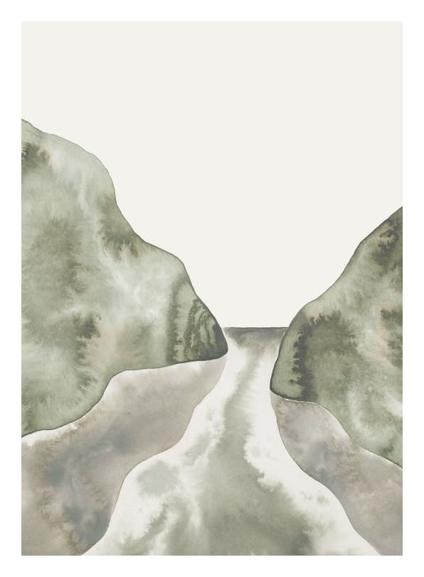 Peaceful Landscape Poster (50x70 cm)