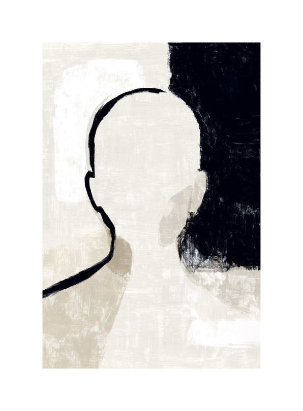 Painted Anonymous Affiche (50x70 cm) - Affiches de peintures