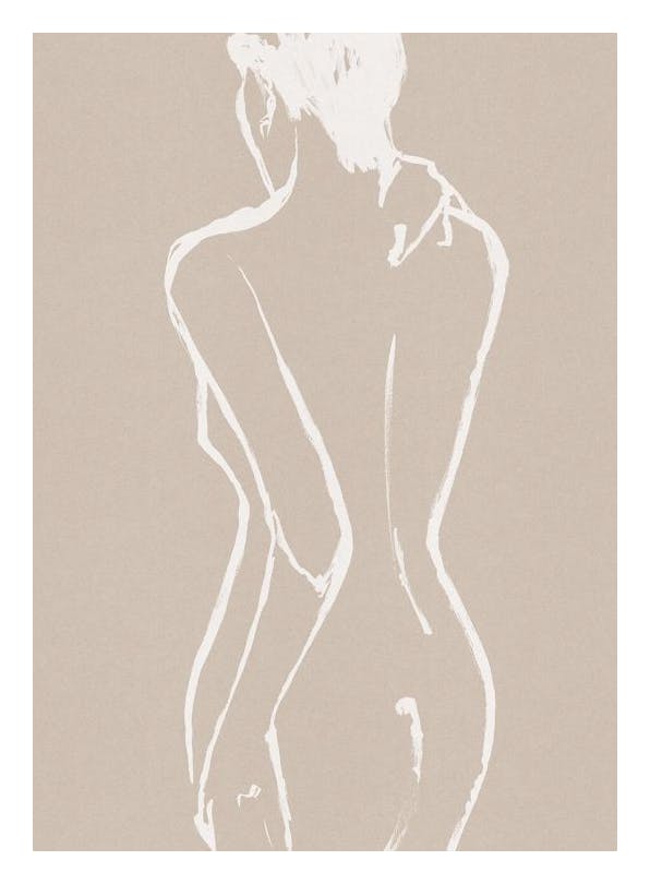 Prints - Female Figure Print (21x30 cm) - Art prints