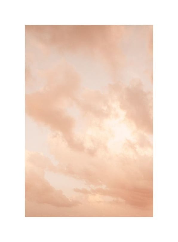 Warm Clouds Affiche (30x40 cm)