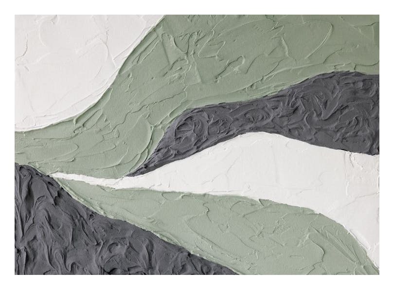 Prints - Landscape in Green Print (100x150 cm) - Abstract art prints