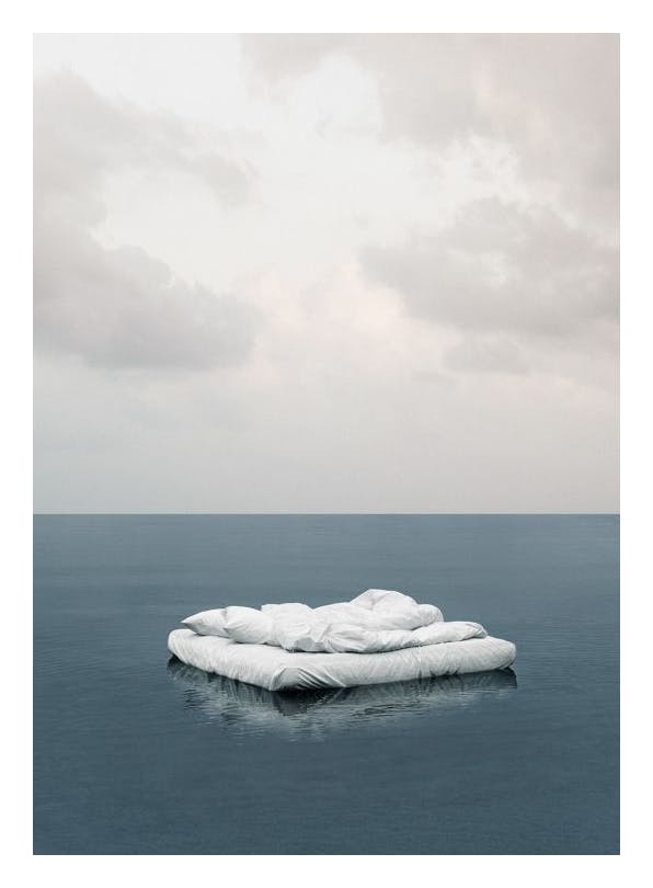 Floating in Dreams Poster (50x70 cm)