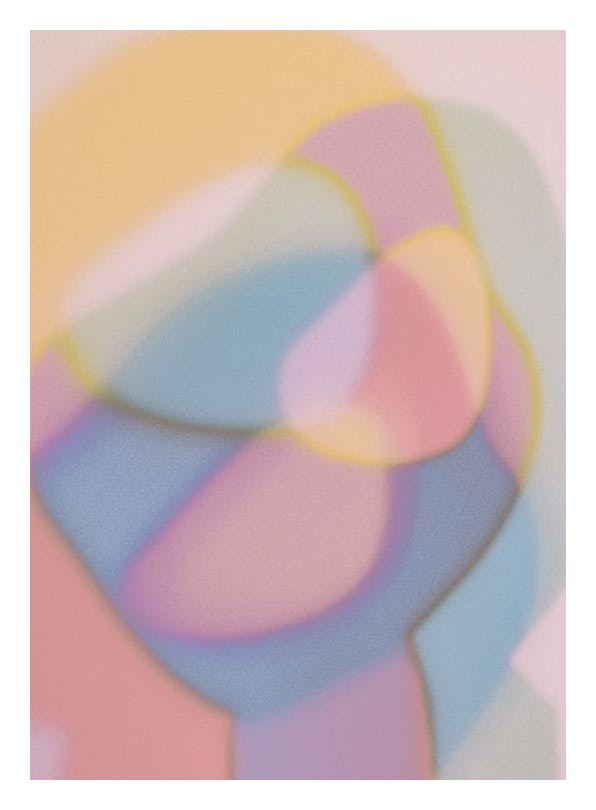 Abstract Shadows Plakat (30x40 cm)- Sztuka abstrakcyjna