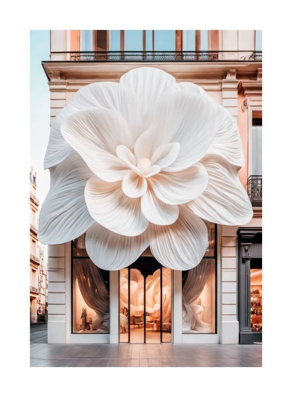 Bloom Enfold Poster (50x70 cm) - Moderne kunst