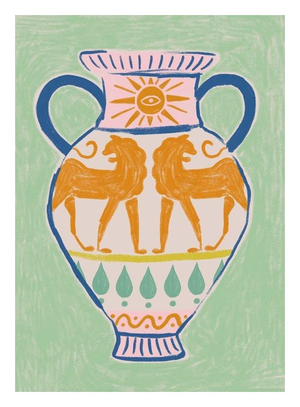 Antique Vase Poster (50x70 cm)