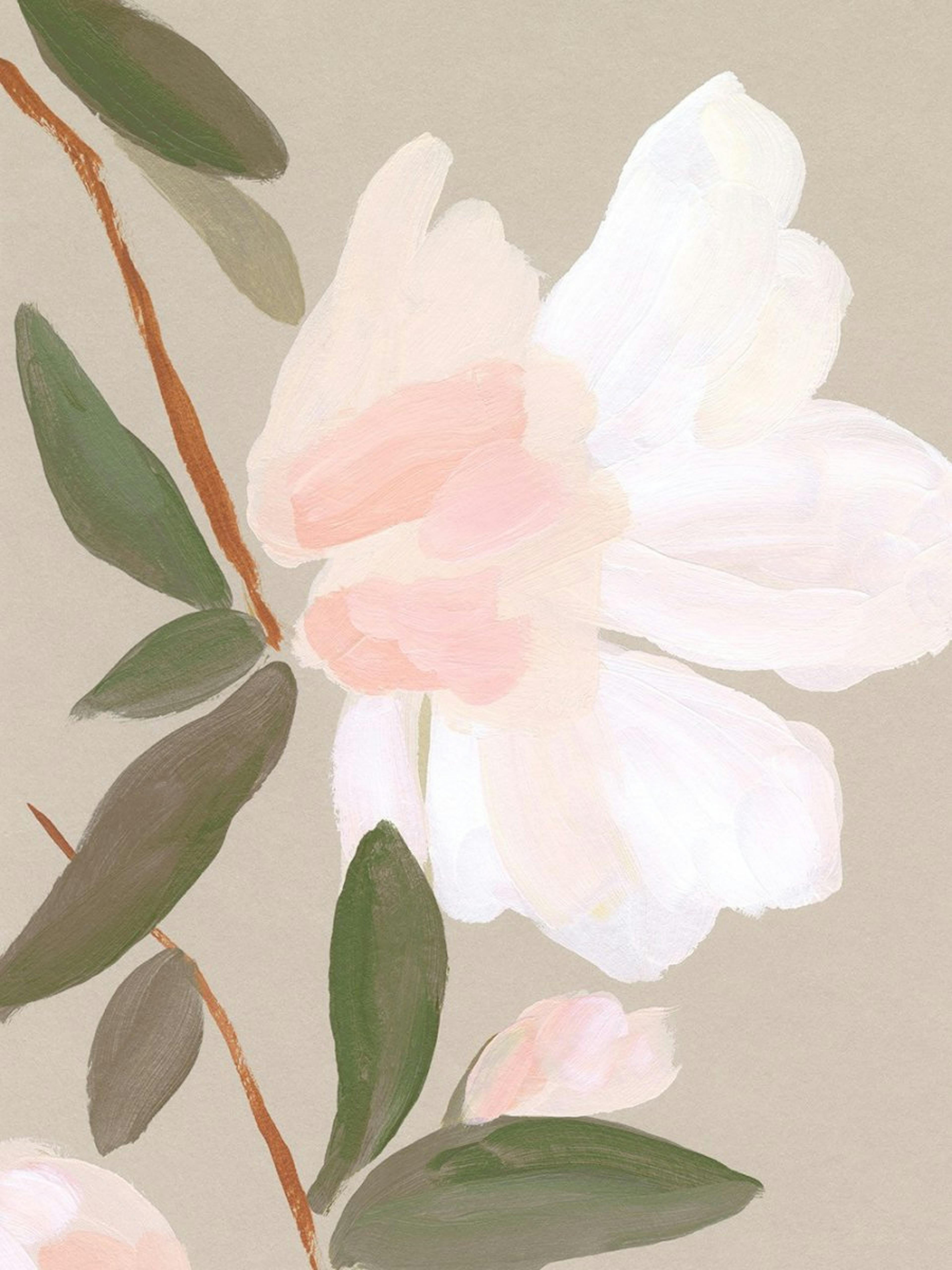 Romantic Flower Print 0