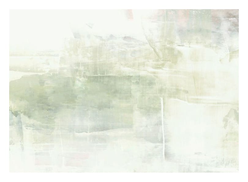 Green Abstract Painting Plakat (30x40 cm)- Sztuka abstrakcyjna