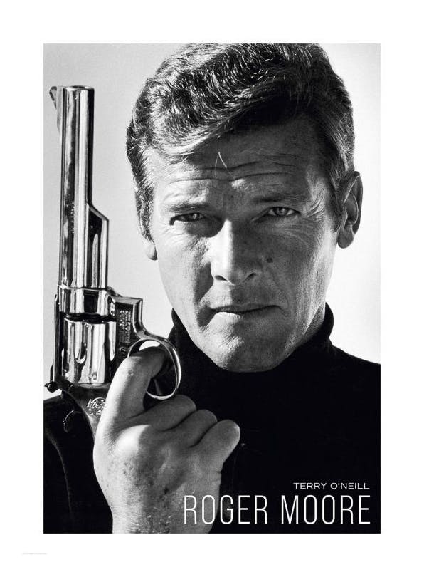 Terry O'Neill - Roger Moore Poster (30x40 cm)