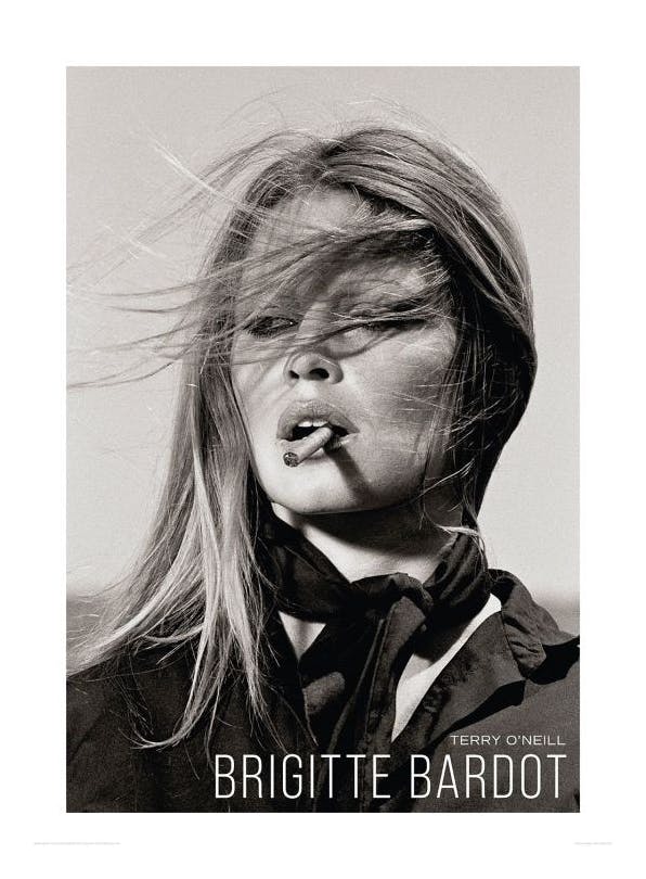 Terry O'Neill - Brigitte Bardot Plakat (30x40 cm)- Terry O´Neill