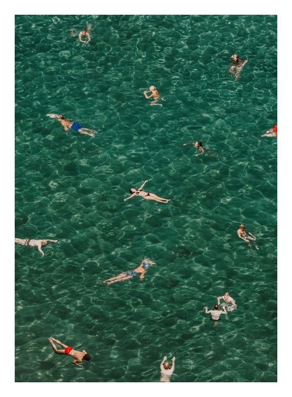 Mediterranean Mingle Poster (40x50 cm)