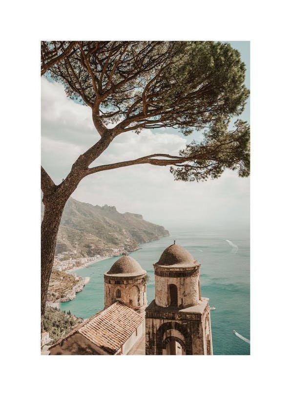 Villa Rudolfo View Affiche (30x40 cm) - Amalfi Lifestyle
