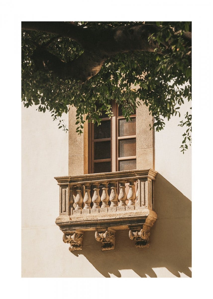 Italian Balcony Poster 0