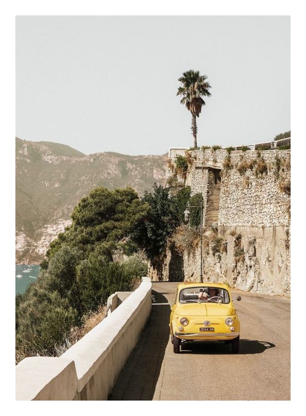 Prints - Amalfi Drive Print (30x40 cm) - The Amalfi Lifestyle
