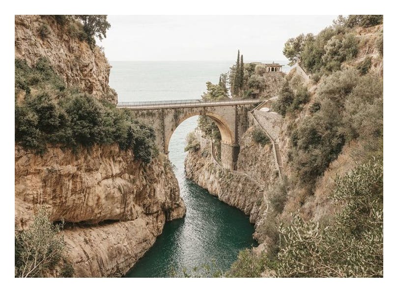 Fiordo Furore View Poster (50x70 cm)